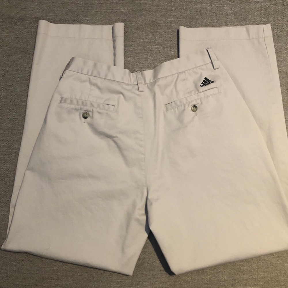 Adidas Stretch Chino Stone Golf 34 Waist